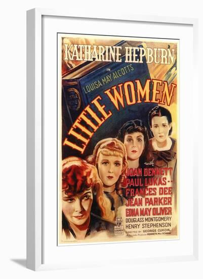 Little Women, 1933-null-Framed Art Print