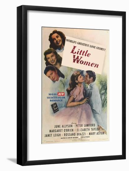 Little Women, 1933-null-Framed Art Print