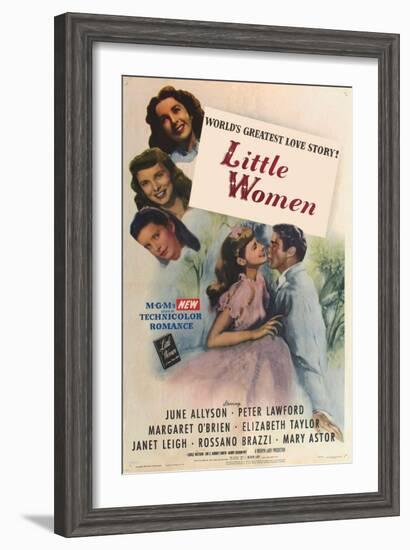 Little Women, 1933-null-Framed Art Print