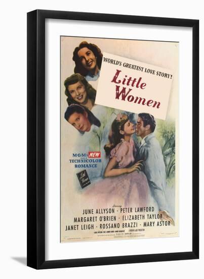 Little Women, 1933-null-Framed Art Print