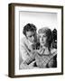 LITTLE WOMEN, 1949 directed by MERVYN LeROY Peter Lawford and Elizabeth Taylor (b/w photo)-null-Framed Photo