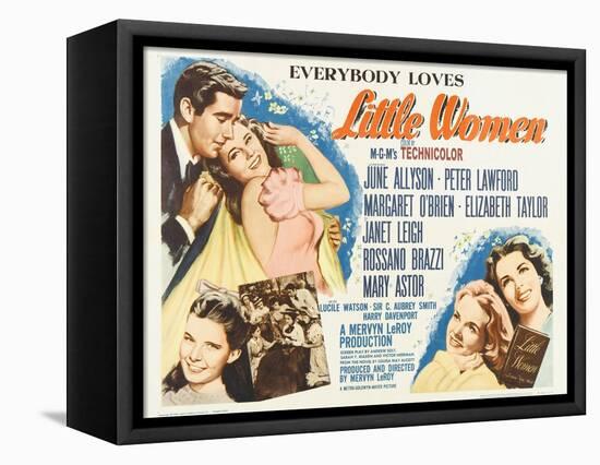 Little Women, 1949-null-Framed Stretched Canvas