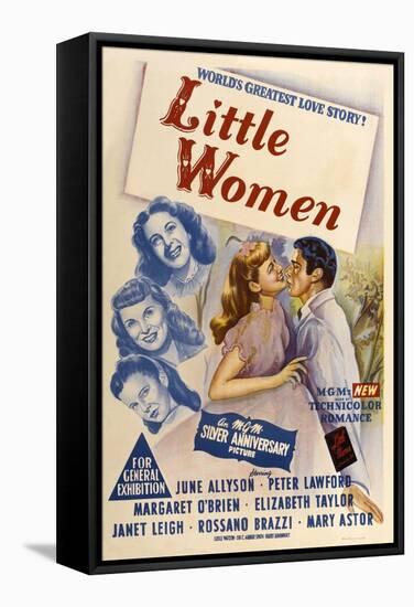 Little Women, 1949-null-Framed Stretched Canvas