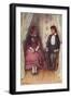 'Little Women' by Louisa-Harold Copping-Framed Giclee Print