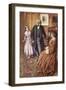 'Little Women' by Louisa-Harold Copping-Framed Giclee Print