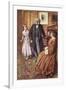 'Little Women' by Louisa-Harold Copping-Framed Giclee Print