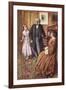 'Little Women' by Louisa-Harold Copping-Framed Giclee Print