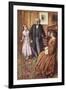 'Little Women' by Louisa-Harold Copping-Framed Giclee Print