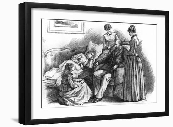 Little Women, Father-null-Framed Art Print