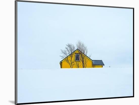 Little yellow house-Marco Carmassi-Mounted Photographic Print