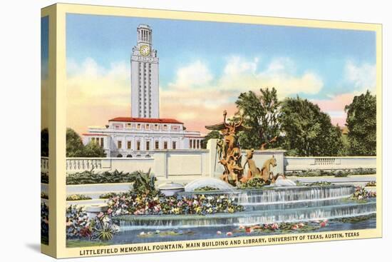 Littlefield Fountain, University of Texas, Austin-null-Stretched Canvas