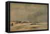 'Littlehampton, Winter', c1868-James Webb-Framed Stretched Canvas