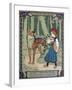 Litttle Red Riding Hood, 19th Century-null-Framed Giclee Print