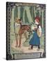 Litttle Red Riding Hood, 19th Century-null-Stretched Canvas