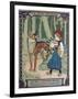 Litttle Red Riding Hood, 19th Century-null-Framed Giclee Print