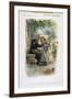 Litttle Red Riding Hood, 19th Century-null-Framed Giclee Print