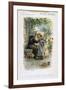 Litttle Red Riding Hood, 19th Century-null-Framed Giclee Print