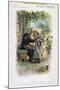 Litttle Red Riding Hood, 19th Century-null-Mounted Giclee Print