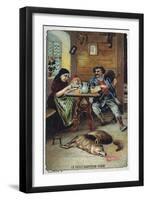 Litttle Red Riding Hood, 19th Century-null-Framed Giclee Print