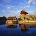 Corner Tower of Forbidden City-Liu Liqun-Mounted Photographic Print