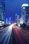 The Light Trails on the Steet-liufuyu-Photographic Print