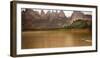 Liuijiaxia Reservoir Canyon Binglin Si Buddhist Temple Lanzhou, Gansu, China-William Perry-Framed Photographic Print