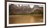 Liuijiaxia Reservoir Canyon Binglin Si Buddhist Temple Lanzhou, Gansu, China-William Perry-Framed Photographic Print