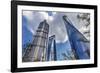 Liujiashui Financial District Shanghai China-William Perry-Framed Photographic Print