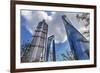 Liujiashui Financial District Shanghai China-William Perry-Framed Premium Photographic Print