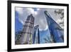 Liujiashui Financial District Shanghai China-William Perry-Framed Premium Photographic Print