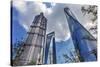 Liujiashui Financial District Shanghai China-William Perry-Stretched Canvas
