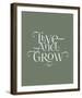 Live and Grow-Joni Whyte-Framed Giclee Print