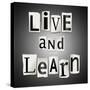 Live And Learn Concept-sam2172-Stretched Canvas