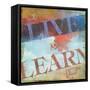 Live and Learn-Sloane Addison  -Framed Stretched Canvas