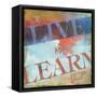 Live and Learn-Sloane Addison  -Framed Stretched Canvas