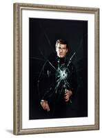 Live and Let Die, Roger Moore, 1973-null-Framed Photo