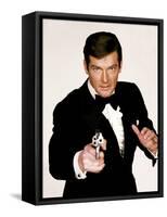 Live and Let Die, Roger Moore, 1973-null-Framed Stretched Canvas