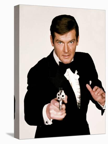 Live and Let Die, Roger Moore, 1973-null-Stretched Canvas