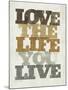 Live and Love II-null-Mounted Art Print