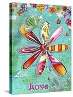 Live and Love-Megan Duncanson-Stretched Canvas