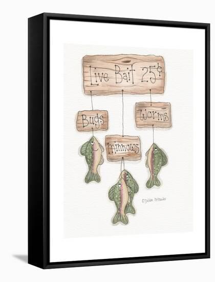 Live Bait-Debbie McMaster-Framed Stretched Canvas