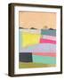 Live Colourfully - Applique-null-Framed Giclee Print