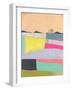 Live Colourfully - Applique-null-Framed Giclee Print