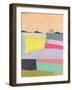 Live Colourfully - Applique-Joelle Wehkamp-Framed Art Print