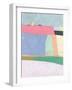 Live Colourfully - Patchwork-null-Framed Giclee Print