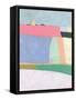 Live Colourfully - Patchwork-Joelle Wehkamp-Framed Stretched Canvas