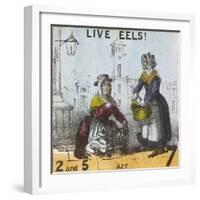 Live Eels!, Cries of London, C1840-TH Jones-Framed Giclee Print