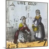 Live Eels!, Cries of London, C1840-TH Jones-Mounted Giclee Print