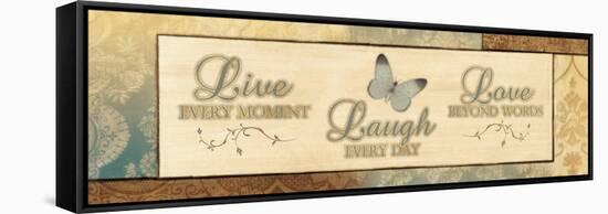 Live Every Moment-Piper Ballantyne-Framed Stretched Canvas