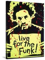 Live for the Funk-Abstract Graffiti-Stretched Canvas